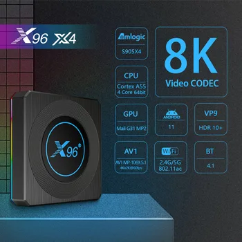 X96 X4 Smart TV Box 