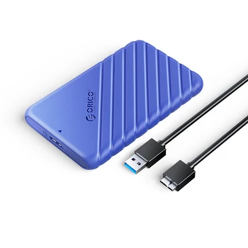 ORICO Microb USB3.0 Išorės Saugojimo HDD Case SATA 5Gbps HDD SSD Kietąjį Diską Talpyklos Paramos UASP Nauja PC Nešiojamas ,Mėlyna
