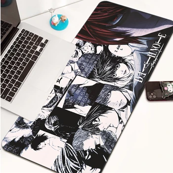 Žaidimų Pelės Mygtukai Death Note Anime Klaviatūros Kilimėlis Deskmat Neslidus Kilimėlis Kompiuterio Priedai Stalas Raštas Kawaii Mielas Pelės Kilimėliai