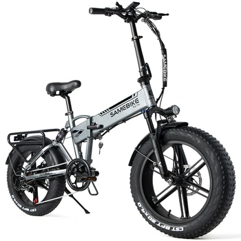 SAMEBIKE OEM/akcijų 750w galingas 20 colių 48V 10a ličio lankstymo kalnų ebike elektros fat tire dviračių nuoma