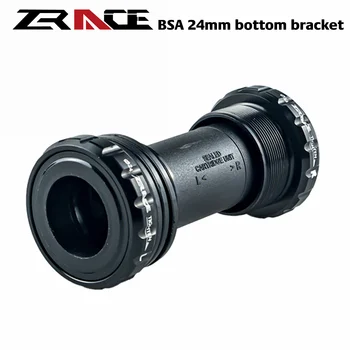 ZRACE BSA 24mm Apačioje Laikiklis Aliuminio CNC Už BB51 / BB52 / BB70 Centrinės Ašies Dviračių Priedų