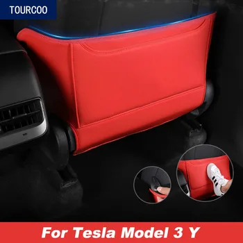 Sėdynės Anti-kick Mygtukai Padengti Tesla Model 3 Y Automobilių Stiliaus Pakeitimo Sėdynės Apsauginis Dangtelis