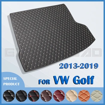 Automobilio bagažo skyriaus kilimėlis Volkswagen Golf universalas Golf 7 2013 2014 2015 2016-2019 linijinių krovinių kilimų interjero aksesuarų dangtis