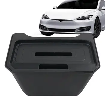 Dėžutė Automobilių Saugojimo Tesla Model Y Automobilių Šildomos Galinės Konsolė Talpinimo Organizatorius Pasiskirstymo Saugojimo Ir Rūšiavimo, Saugojimo