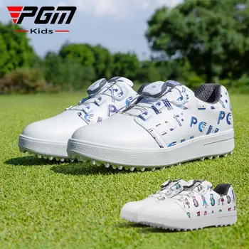 PGM nauja vaikų golfo batai paauglių berniukų ir mergaičių bateliai dėvėti, atsparus vandeniui spausdinti