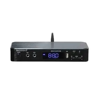W068 Bluetooth Nuotolinio Valdymo HiFi Preamplifier Ekvalaizeris Reverberator U-Disko Optinis Bendraašius FM Funkcija