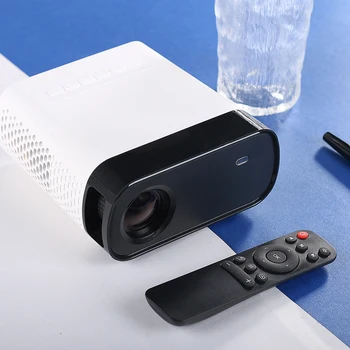 LED TFT Ekranas Mini Projektorius WIFI Remti 1080P Full HD 100 colių Vaizdo Garso Proyector Nešiojamų Namų Smart Media Video Grotuvas